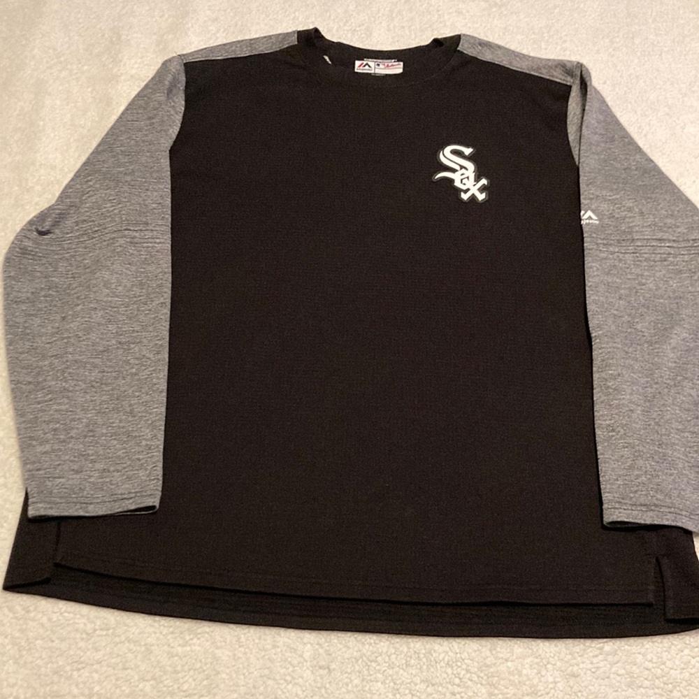 Majestic Authentic Thermabase Chicago White Sox heavy shirt/pullover Size 2XL